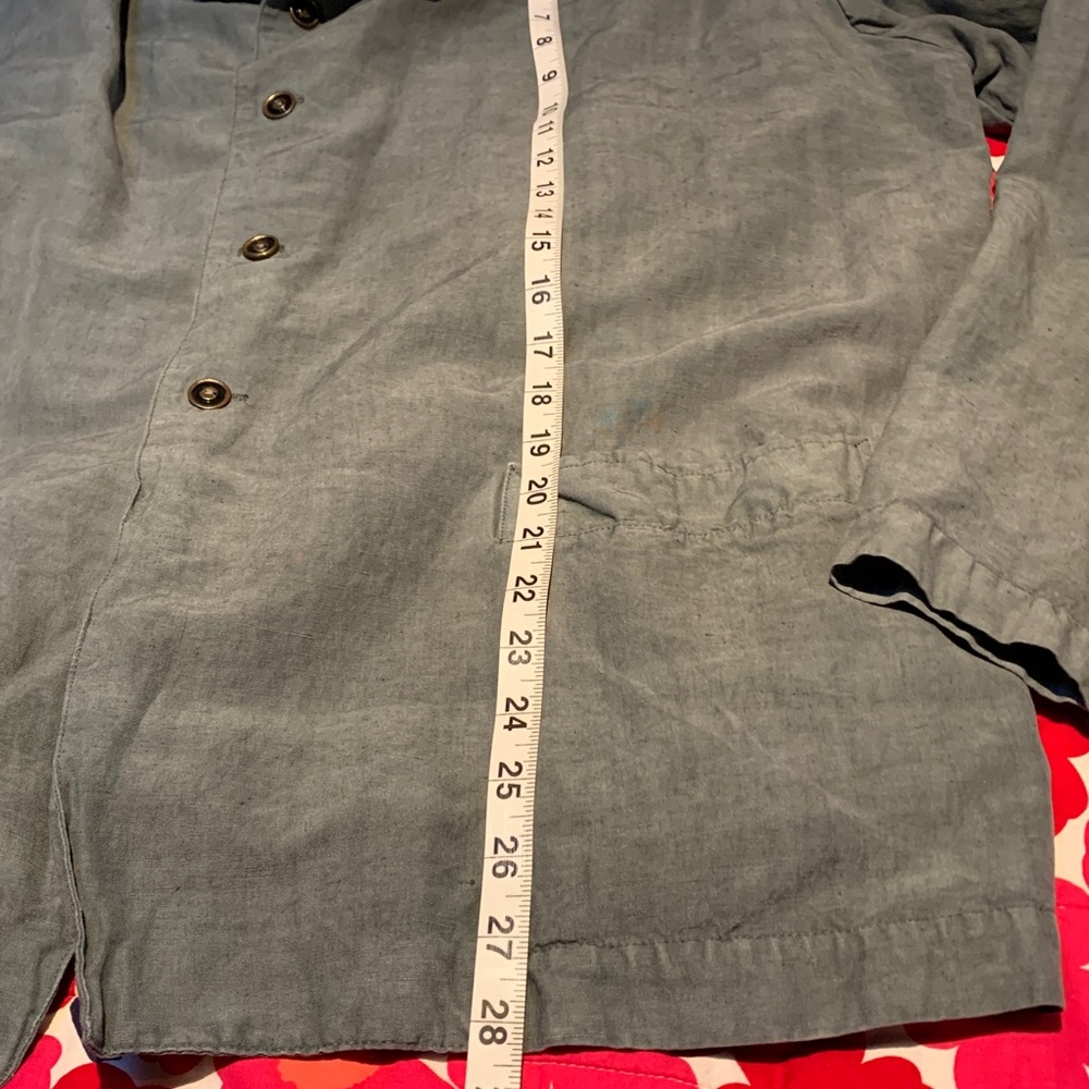 J Morgan Puett Unstructured Linen/silk Jacket - Picture 3 of 6